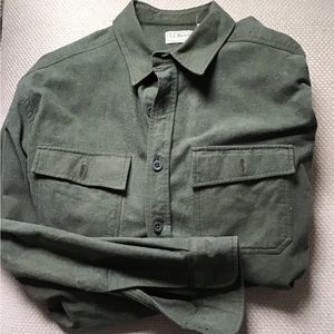 LL Bean chamois shirt